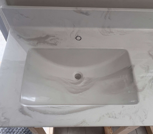 Davis Cultured Marble Vanity Top